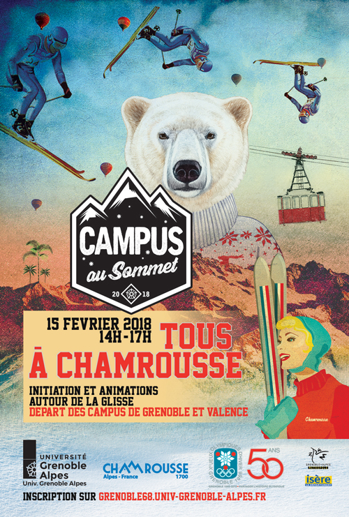 Flyer Campus au sommet recto