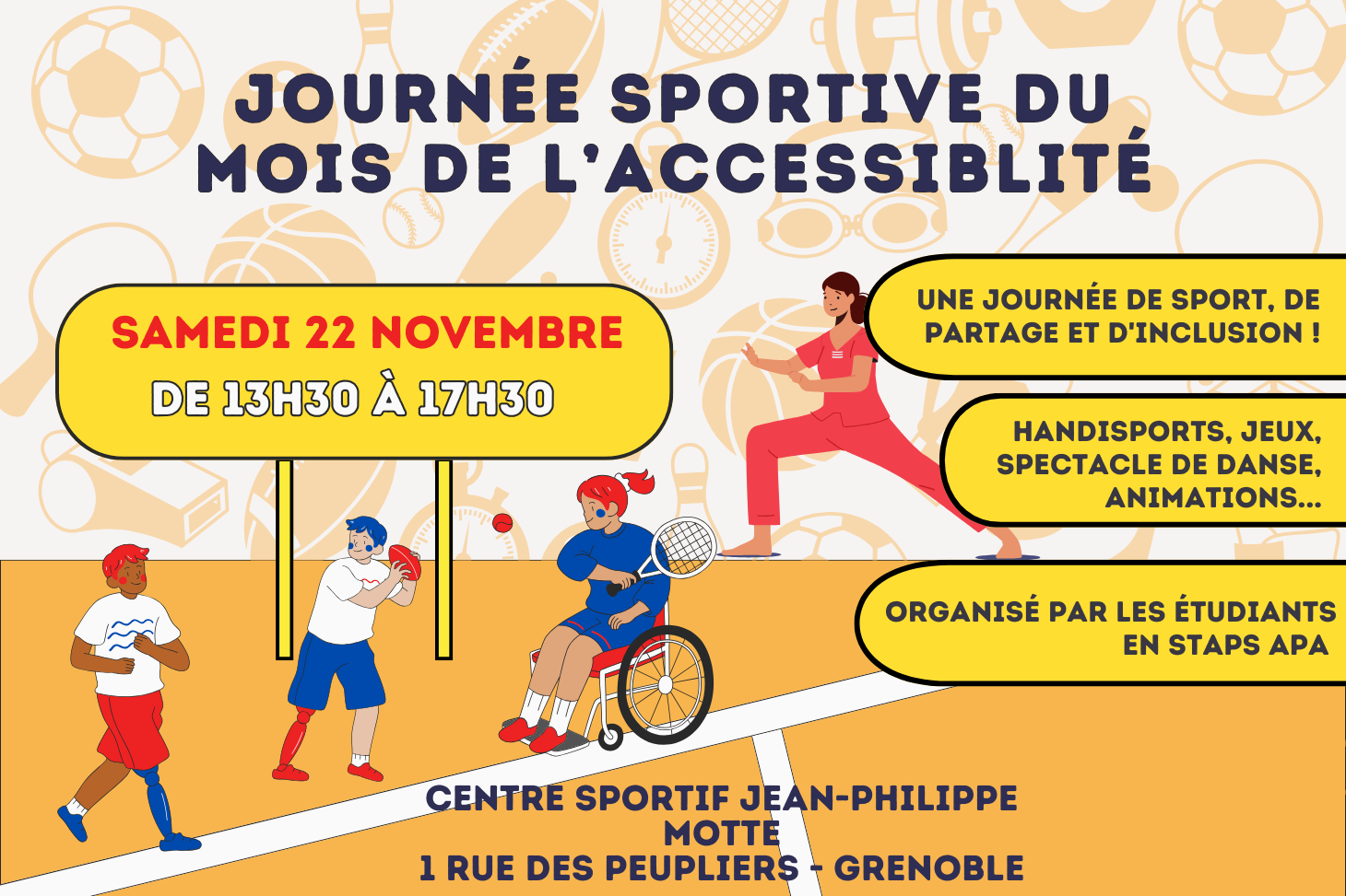 Journée Sportive du Mois de l'Accessibilité